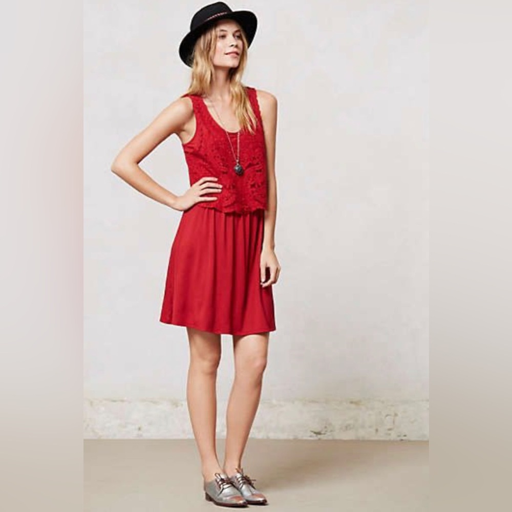 Lilka Lace Top Dress from Anthropologie